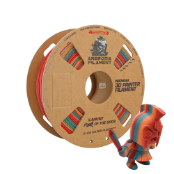 AMBROSIA Filament of the Gods - ASA - 1KG - 1.75mm (Multiple Colors) - Rainbow Rush