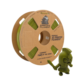AMBROSIA Filament of the Gods - ASA - 1KG - 1.75mm (Multiple Colors) - Camo Green