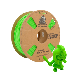 AMBROSIA Filament of the Gods - PLA - 1KG - 1.75mm (Multiple Colors) - Fluorescent Neon Green
