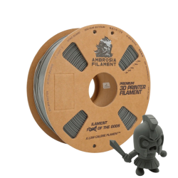 AMBROSIA Filament of the Gods - PLA - 1KG - 1.75mm (Multiple Colors) - Super Grey
