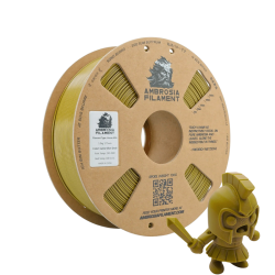 AMBROSIA Filament of the Gods - PLA - 1KG - 1.75mm (Multiple Colors) - Camo Olive Drab