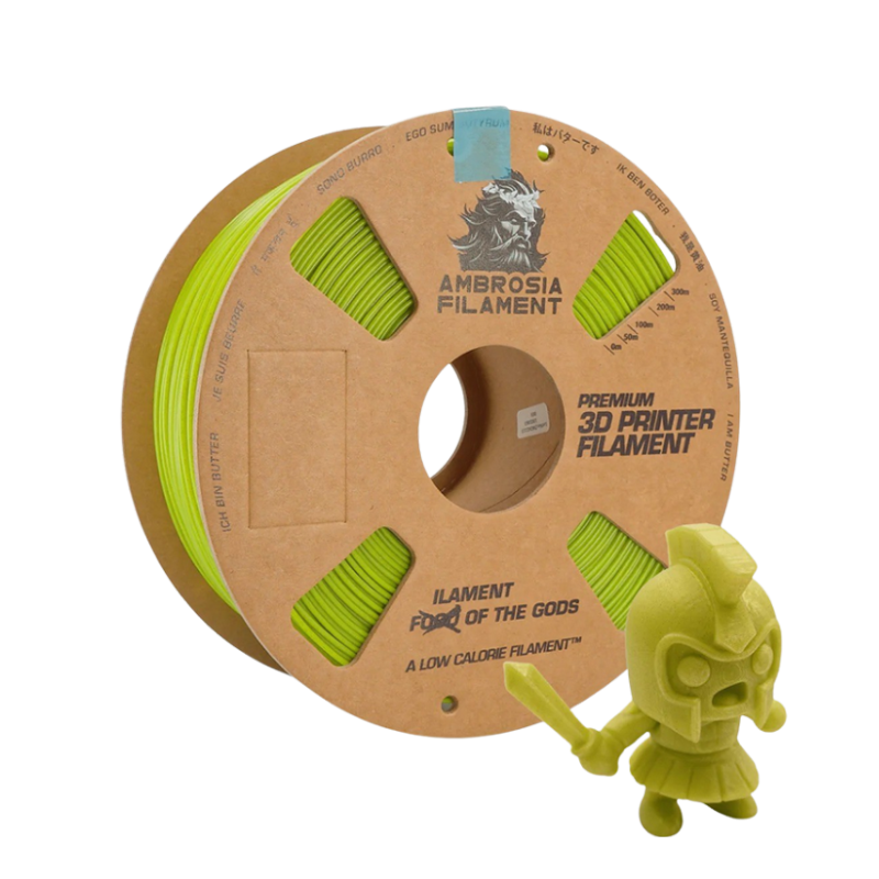 Ambrosia PLA Galactic Filament - Glitter / Sparkle - Holiday Green