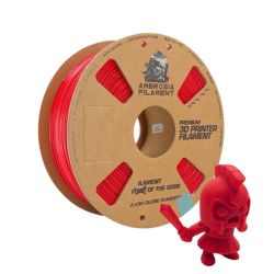 AMBROSIA Filament of the Gods - PLA - Glitter / Sparkle - 1KG - 1.75mm (Multiple Colors) - Galactic Holiday Red