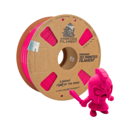 AMBROSIA Filament of the Gods - PLA - Glitter / Sparkle - 1KG - 1.75mm (Multiple Colors) - Galactic Hot Pink