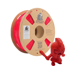 AMBROSIA Filament of the Gods - PLA - Glitter / Sparkle - 1KG - 1.75mm (Multiple Colors) - Galactic Voron Red