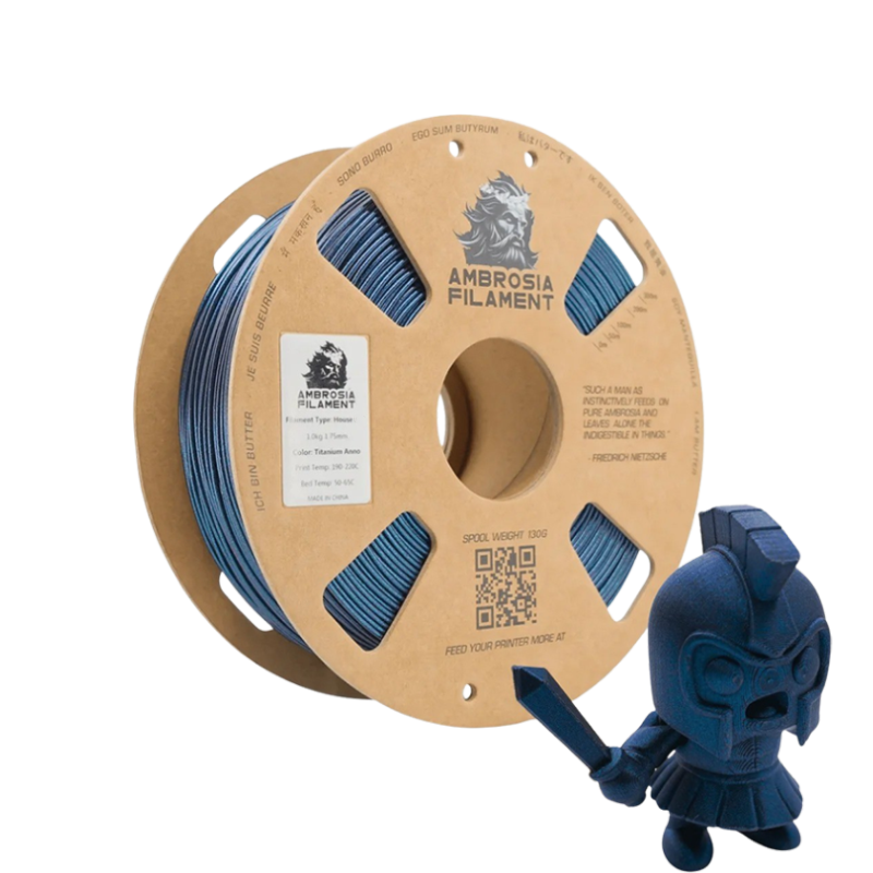 Ambrosia ASA Dolos Color Shifting Titanium Anno Filament