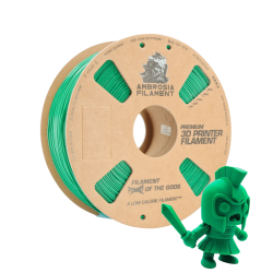 AMBROSIA Filament of the Gods - PLA - Glitter / Sparkle - 1KG - 1.75mm (Multiple Colors) - Armored Turtle Green