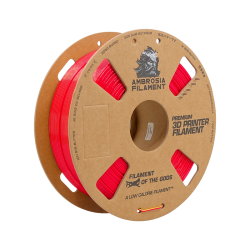 AMBROSIA Filament of the Gods - PLA - Silk - 1KG - 1.75mm (Multiple Colors) - Gold and Red