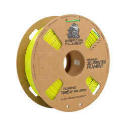 AMBROSIA Filament of the Gods - PLA - Silk - 1KG - 1.75mm (Multiple Colors) - Yellow and Green