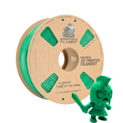 AMBROSIA Filament of the Gods - ASA - Glitter / Sparkle - 1KG - 1.75mm (Multiple Colors) - Armored Turtle Green