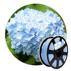 GreenGate3D Filament - Recycled PETG - 1KG - 1.75mm - Hydrangea Blue
