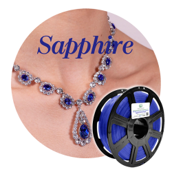 CLEARANCE - GreenGate3D Filament - Recycled PETG - 1KG - 1.75mm - Sapphire