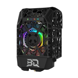 Panda Jetpack V2 right front view showing ventilation structure and RGB fan