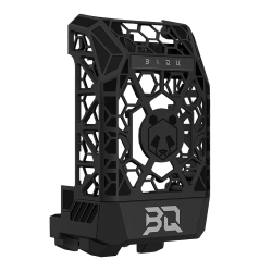 Side profile of Panda Jetpack V2 displaying honeycomb ventilation pattern