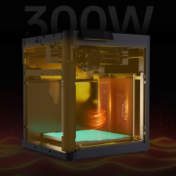 Panda Breath 300W heating system circulating warm air inside Bambu Lab printer chamber