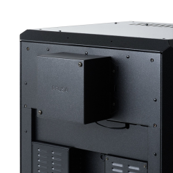 Advanced Filtration System for Prusa CORE One installed on rear exhaust of printer