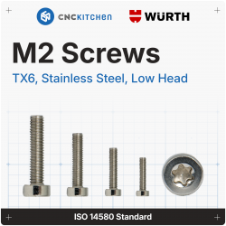 M2 Metric Torx T6 Screw Set...