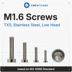 M1.6 Metric Torx T5 Screw...