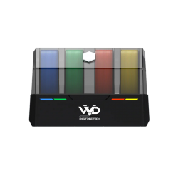 BIGTREETECH ViViD front view showing branding and status indicator strips