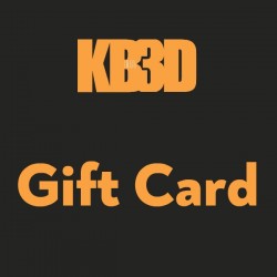 KB3D Gift Card - $1 - $500