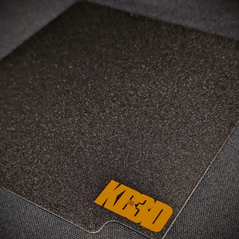KB3D Flex Build Plate - Dual Sided - Textured - PEI - Black - 0.5mm