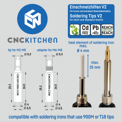 CNCKitchen Heat Set Insert Tool Kit - V2