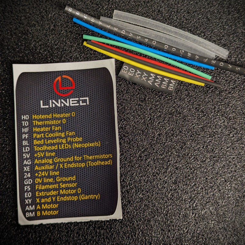Linneo Wire Harness Label & Tag Kit