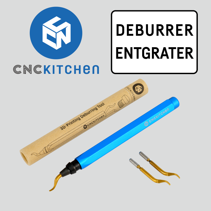 CNCKitchen Deburring Tool + Blade Kit