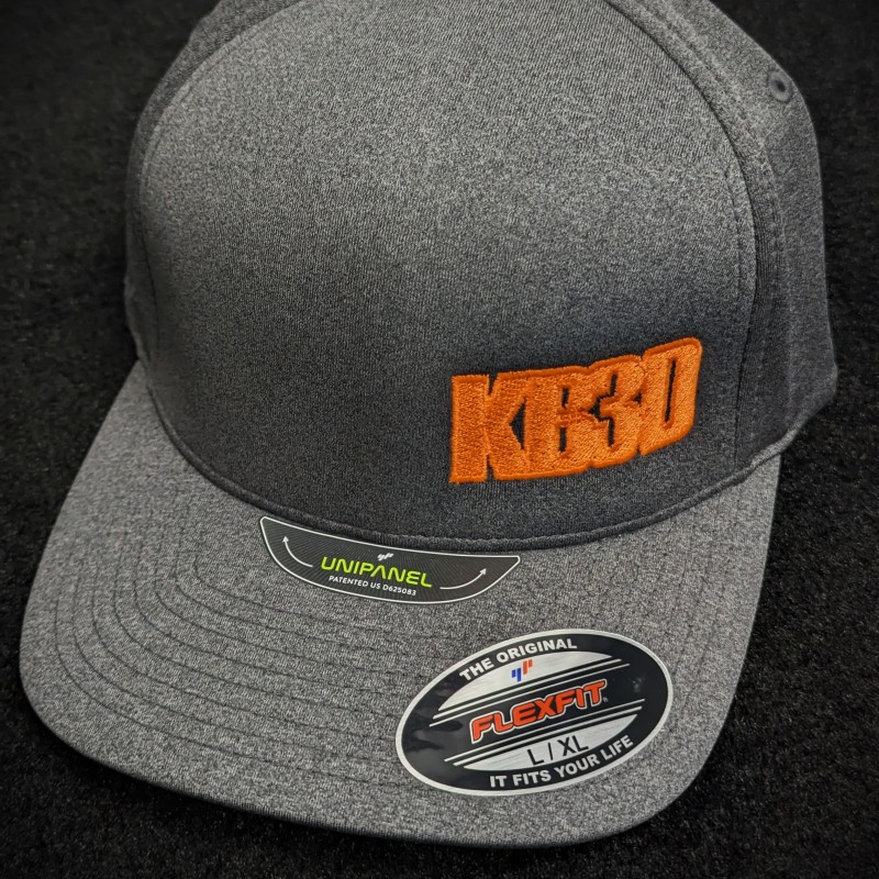 KB3D Embroidered Flex Fit Hat / Cap - Multiple Sizes