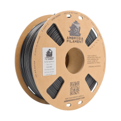 AMBROSIA Filament of the Gods - PC-CF - 1KG - 1.75mm (Multiple Colors) - Black