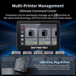 Manage multiple 3D printers from a single screen with the ultimate command center