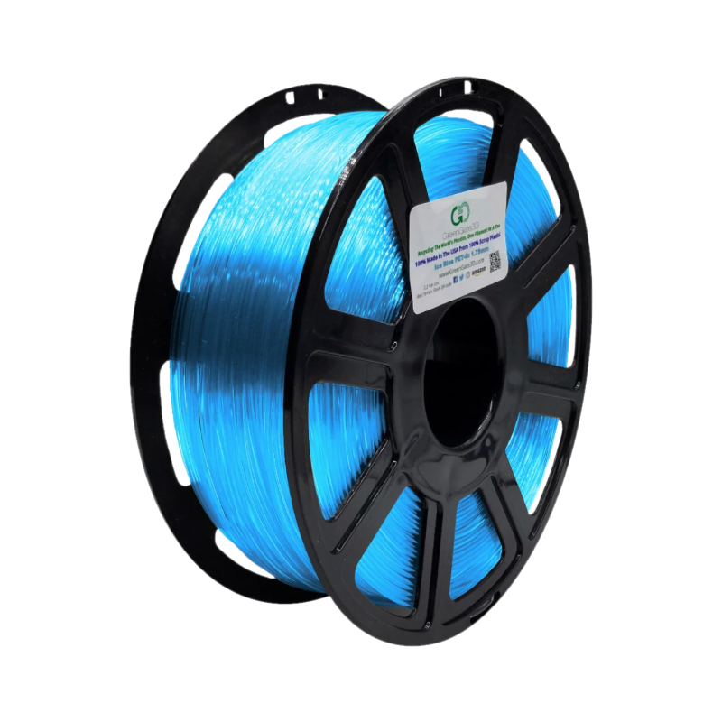 Recycled Ice Blue PETG Filament