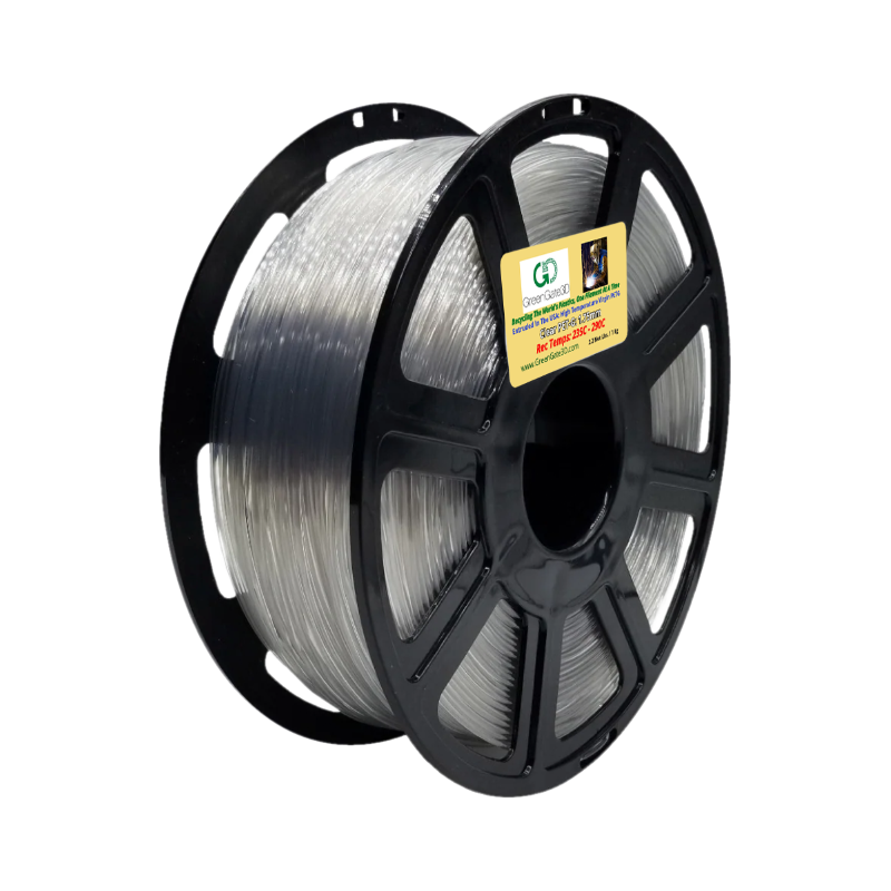 High Temperature Clear PETG Filament High Temperature Clear PETG Filament