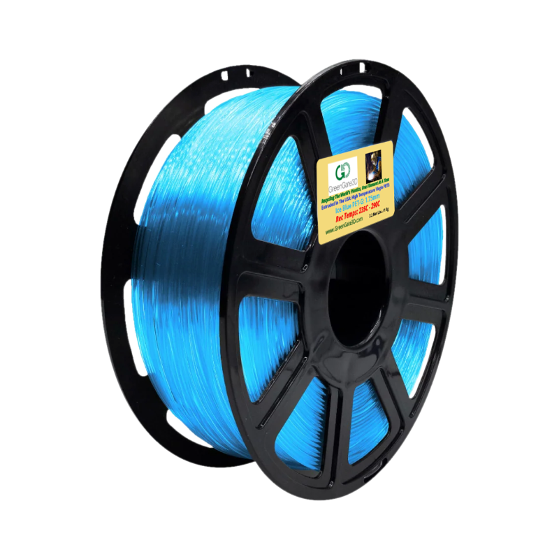High Temperature Ice Blue PETG Filament High Temperature Ice Blue PETG Filament