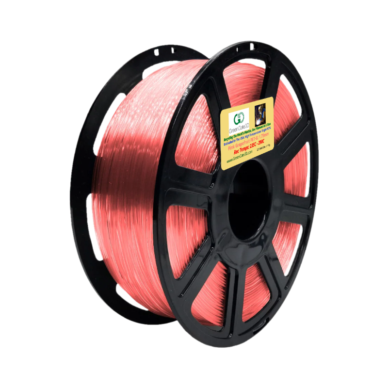 High Temperature Pink Grapefruit PETG Filament High Temperature Pink Grapefruit PETG Filament