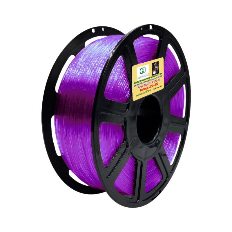 High Temperature Purple Reign PETG Filament from GreenGate3D High Temperature Purple Reign PETG Filament from GreenGate3D