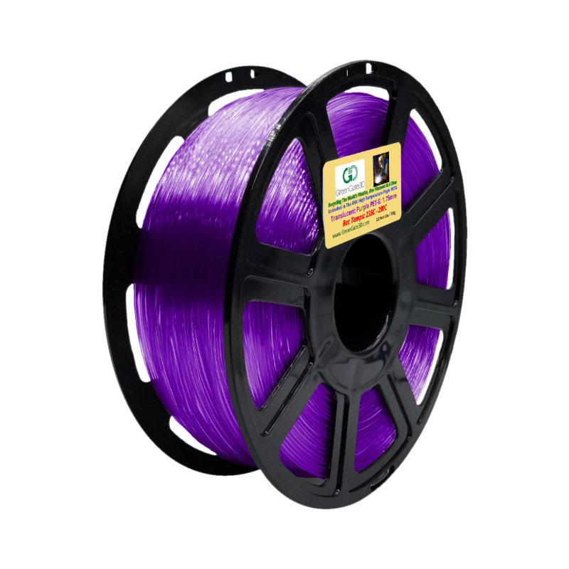 High Temperature Translucent Purple PETG Filament High Temperature Translucent Purple PETG Filament