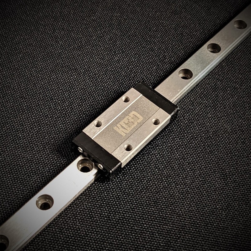 KB3D MGN9H Linear Rail / Guide - With Carriage - Multiple Lengths