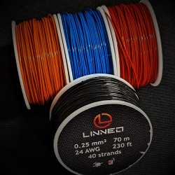 Linneo 24AWG FEP wire - 70 Meters - Linneoflon