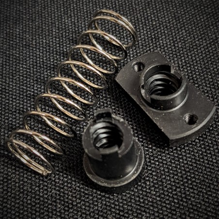 TR8x2 (1 Start) Anti-Backlash Lead Screw Nut - POM
