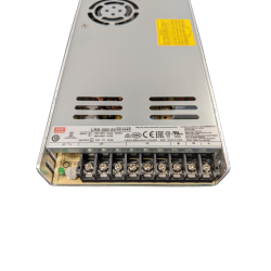 Mean Well LRS-350-24 switching power supply 24V 350W front view