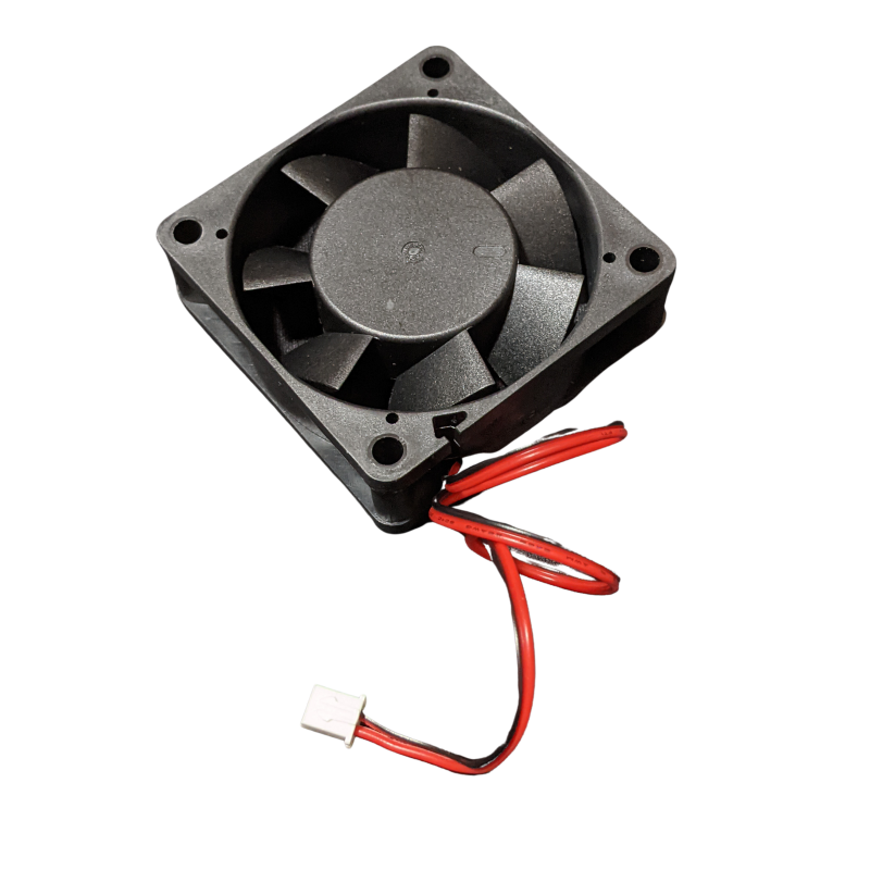2 pcs Brushless DC Cooling 7 Blade Fan 6020S 12V 60x60x20mm Sleeve Bearing 2Wire 