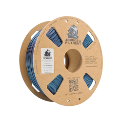 AMBROSIA Filament of the Gods - PLA - Dolos Color Shifting - 1KG - 1.75mm (Multiple Colors) - Titanium Anno