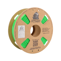 AMBROSIA Filament of the Gods - PLA - Glitter / Sparkle - 1KG - 1.75mm (Multiple Colors) - Galactic Green