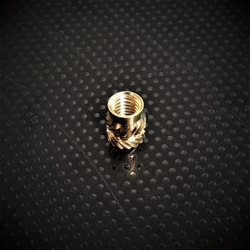 thumbnail image 2 of Heat Set Insert M3 180Pcs Heat-Set Threaded Inserts M2 M2.5 M3 M4 M5 Brass Heat Set Insert For 3D Printing M3 Heat Set Inserts 2 of 12