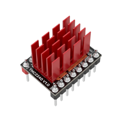 Silent stepper driver angled view