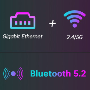 1000M Ethernet + Bluetooth 5.2