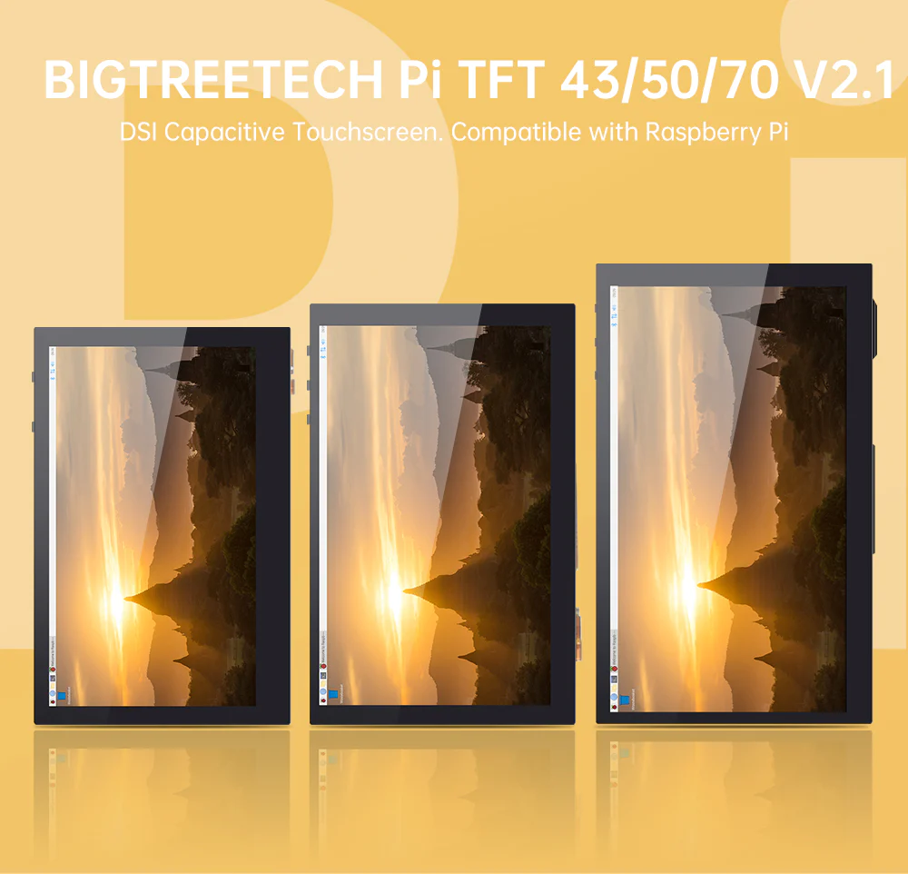 BIGTREETECH Pi TFT43 / TFT50 / TFT70 V2.1 capacitive touchscreen