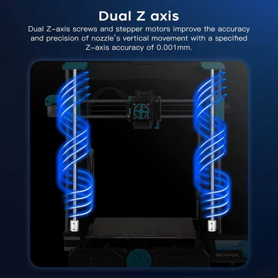 dual z axis lead screws and stepper motors