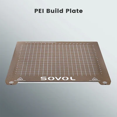 Dual sided PEI coated magnetic build plate